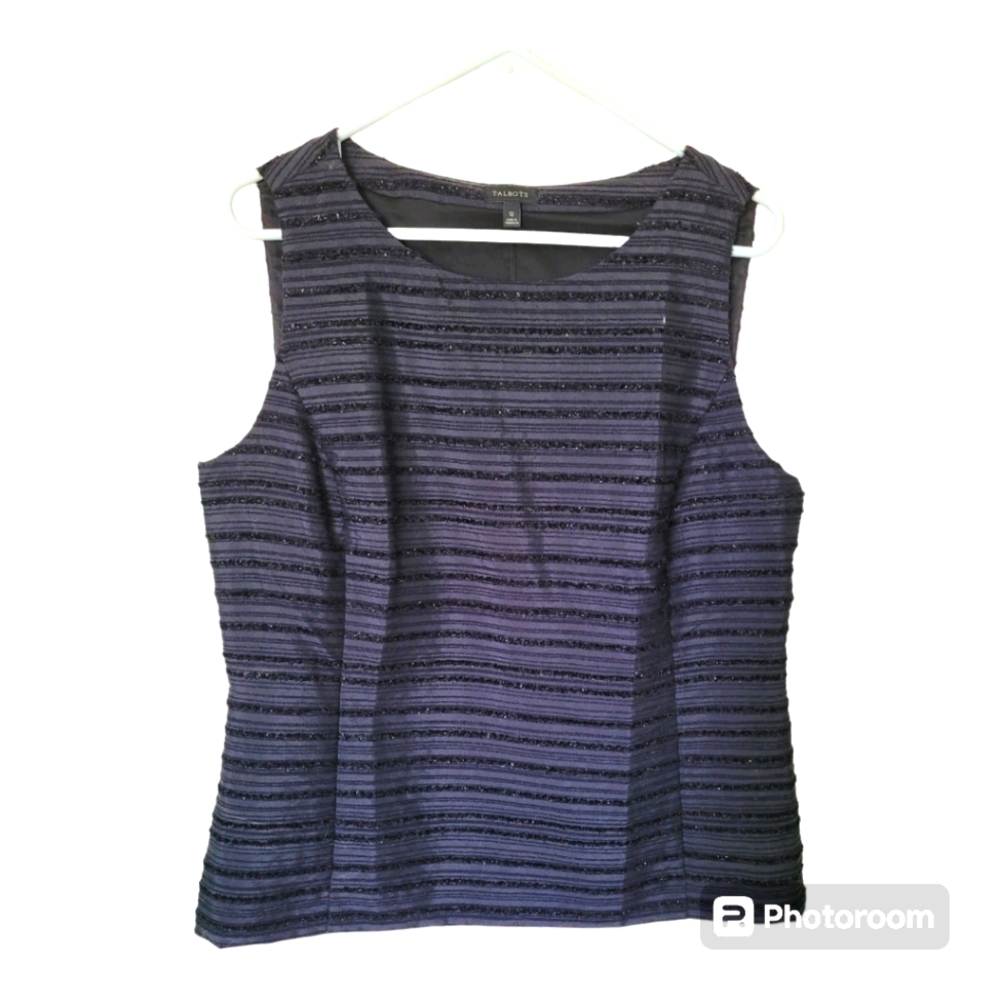 Sleeveless Talbots Sparkly Top